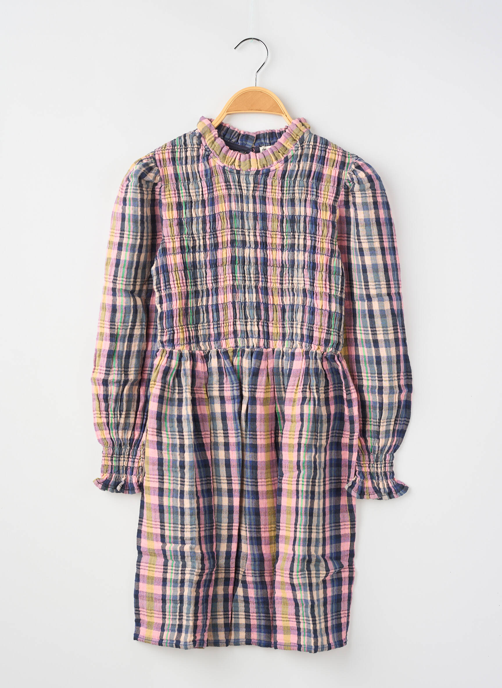 Robe mi-longue multicolore THE NEW SOCIETY fille