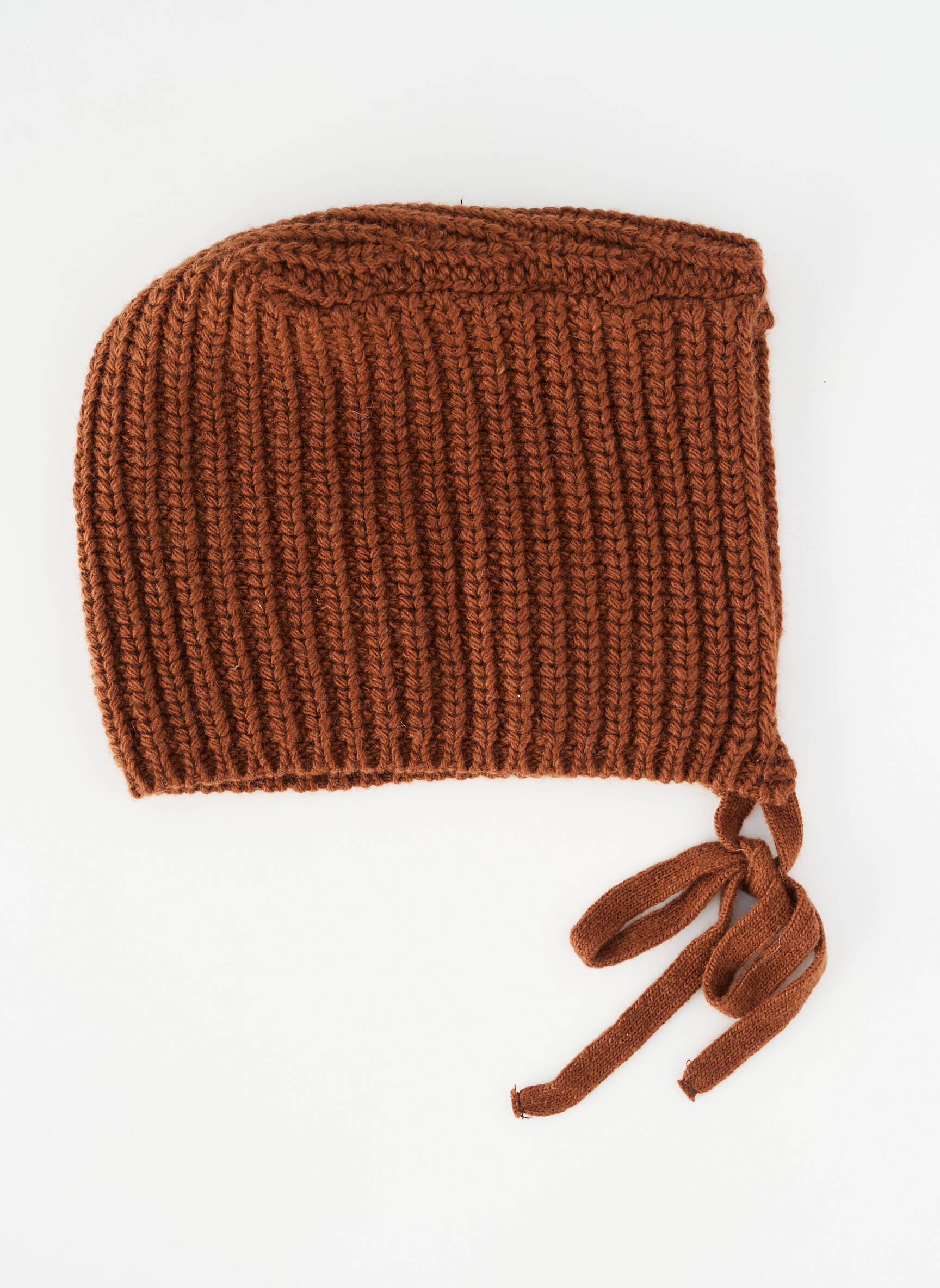Bonnet marron THE NEW SOCIETY fille