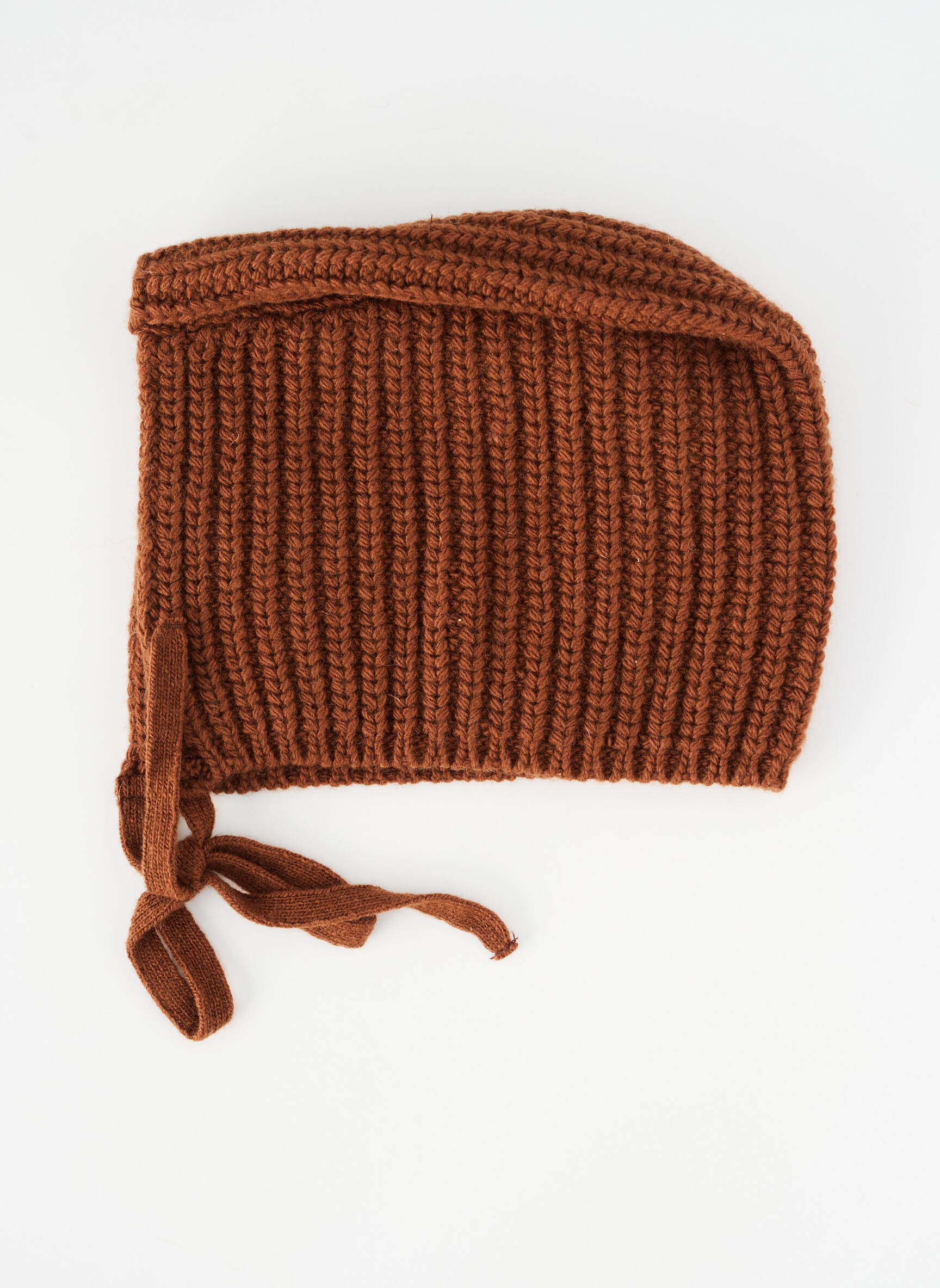 Bonnet marron THE NEW SOCIETY fille