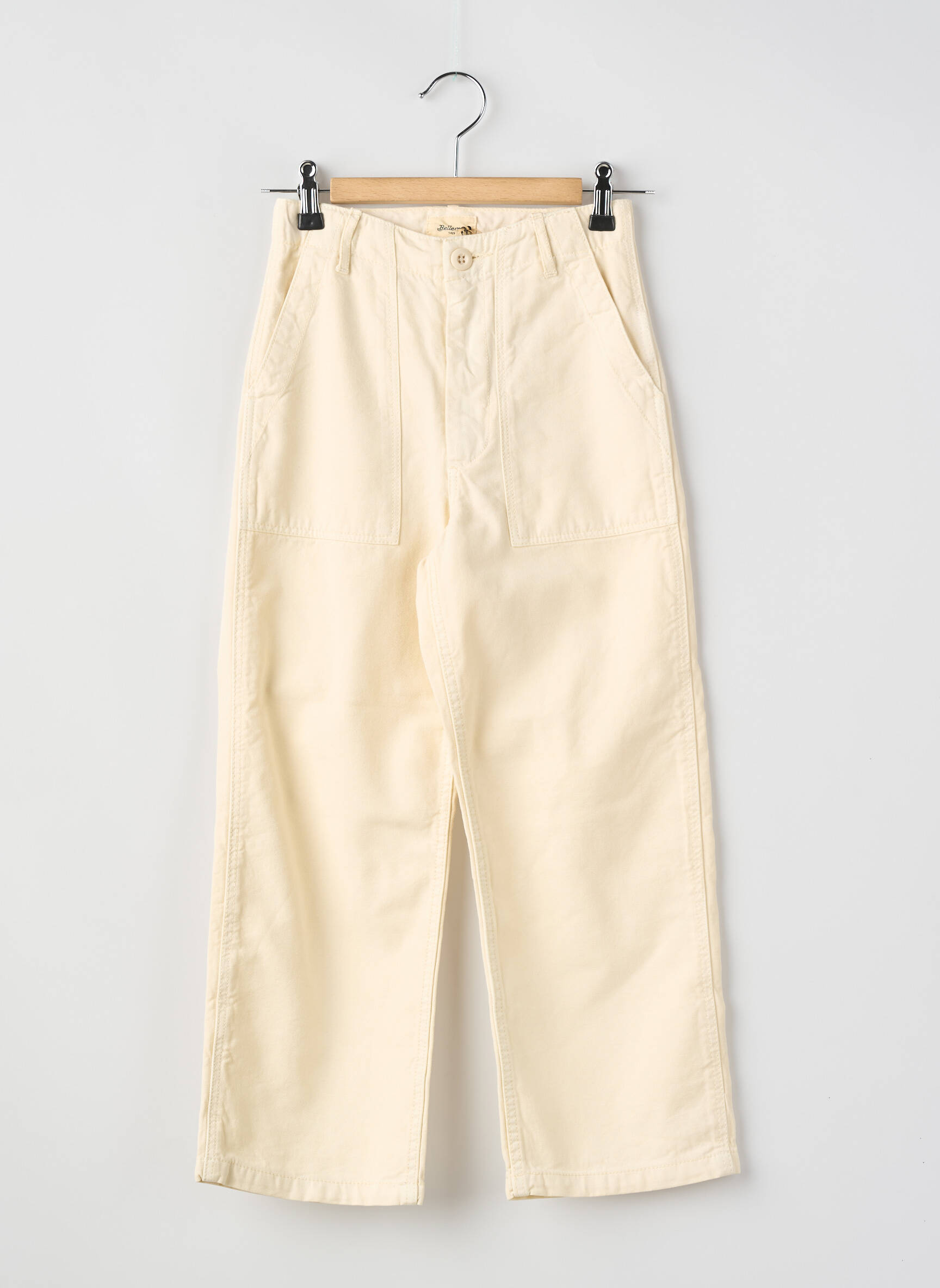 Pantalon droit blanc BELLEROSE fille