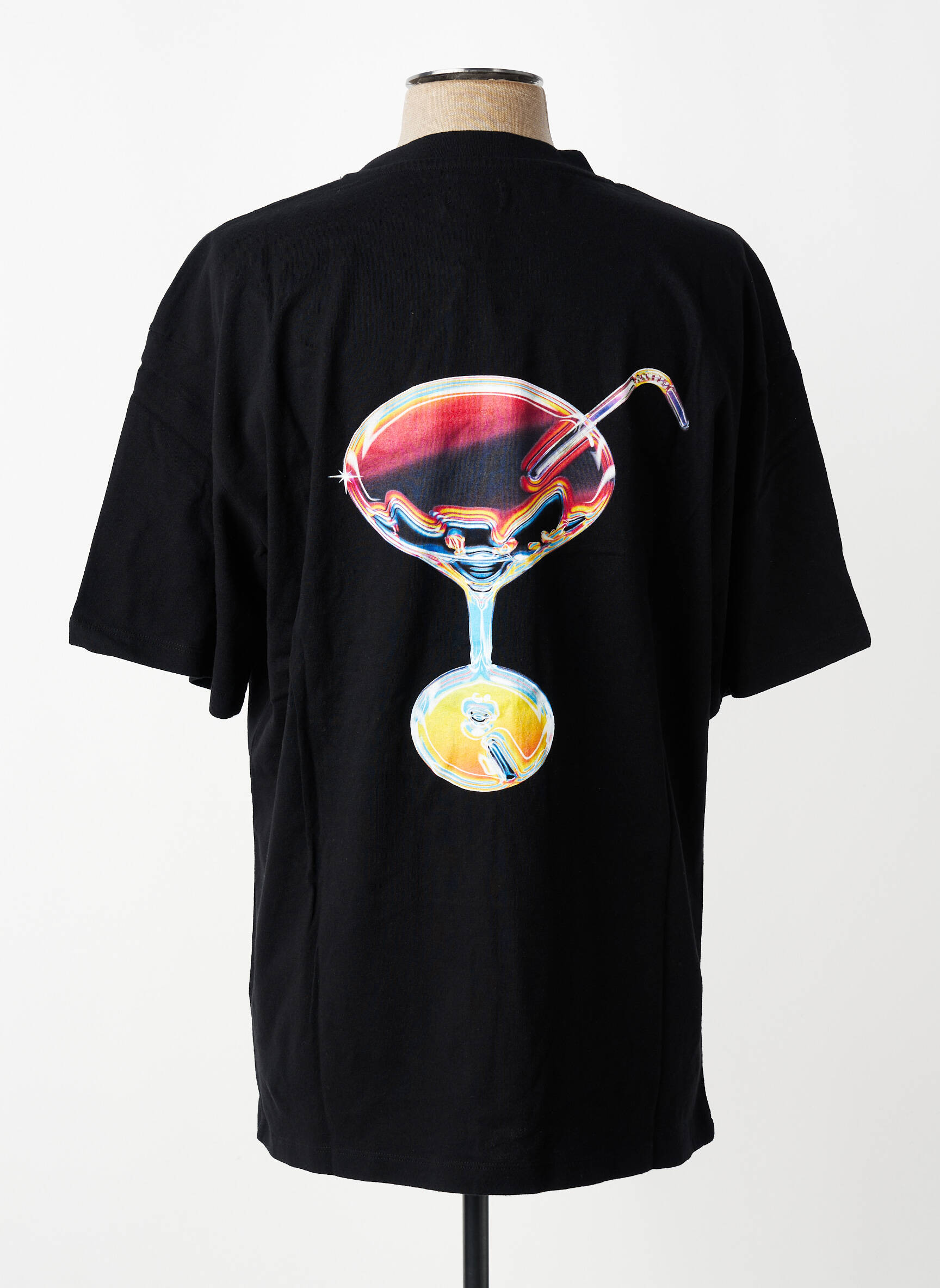 T-shirt noir EDWIN homme