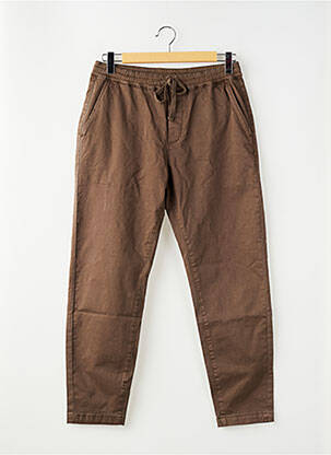 Pantalon droit marron MINIMUM homme