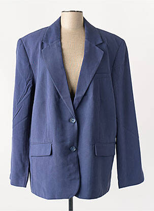 Blazer bleu GINA TRICOT femme