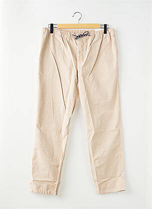Pantalon droit beige KNOWLEDGE COTTON APPAREL homme