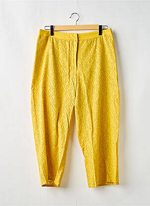 Pantalon droit jaune MAT FASHION femme