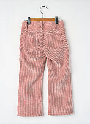 Pantalon droit rose BELLEROSE fille