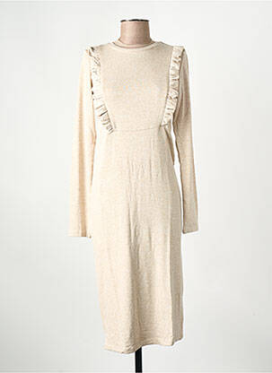 Robe courte beige NOPPIES femme