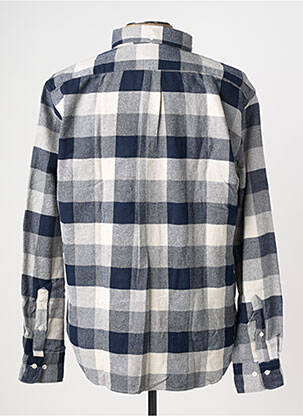 Chemise manches longues bleu HARTFORD homme