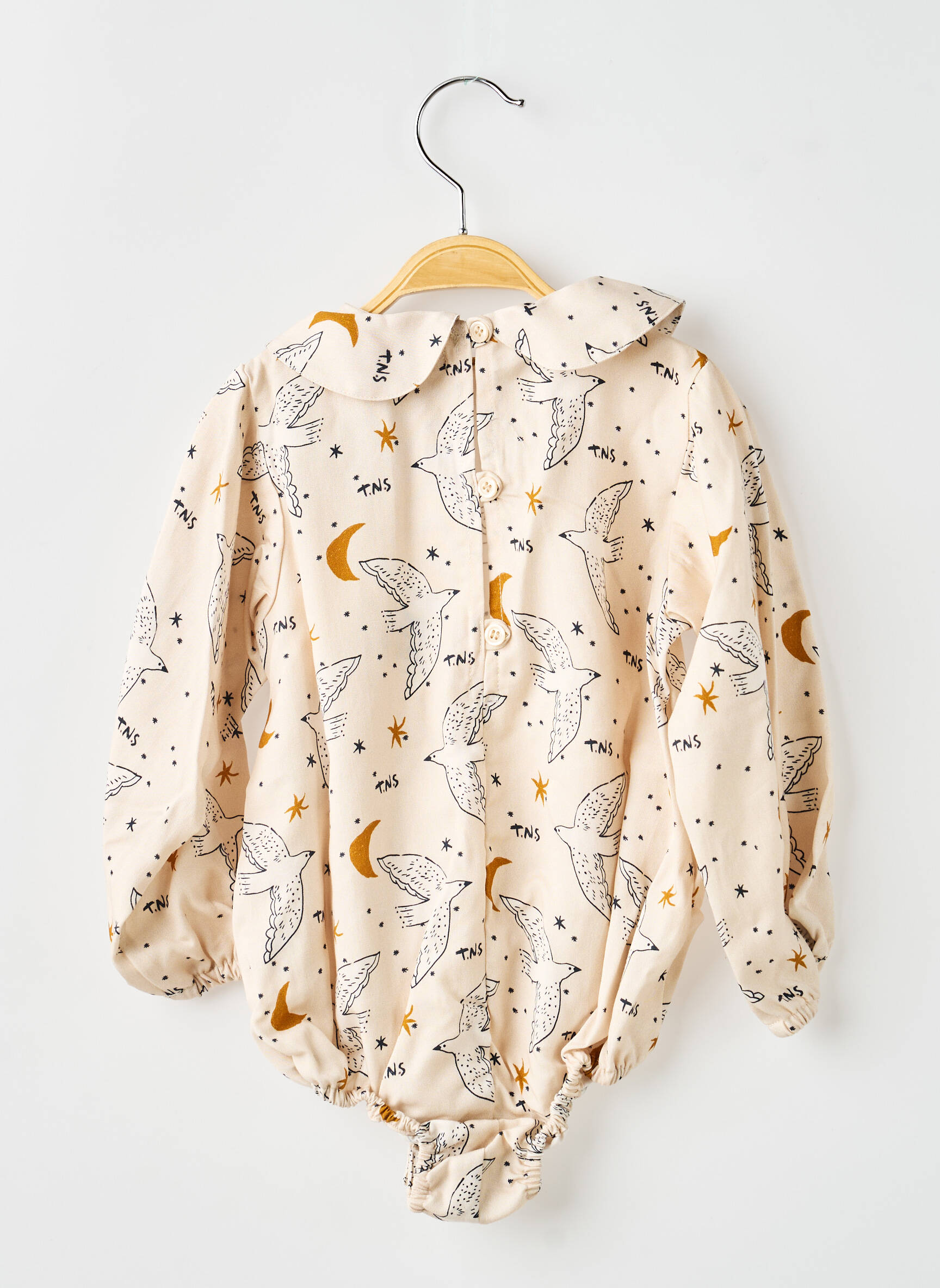 Barboteuse beige THE NEW SOCIETY fille