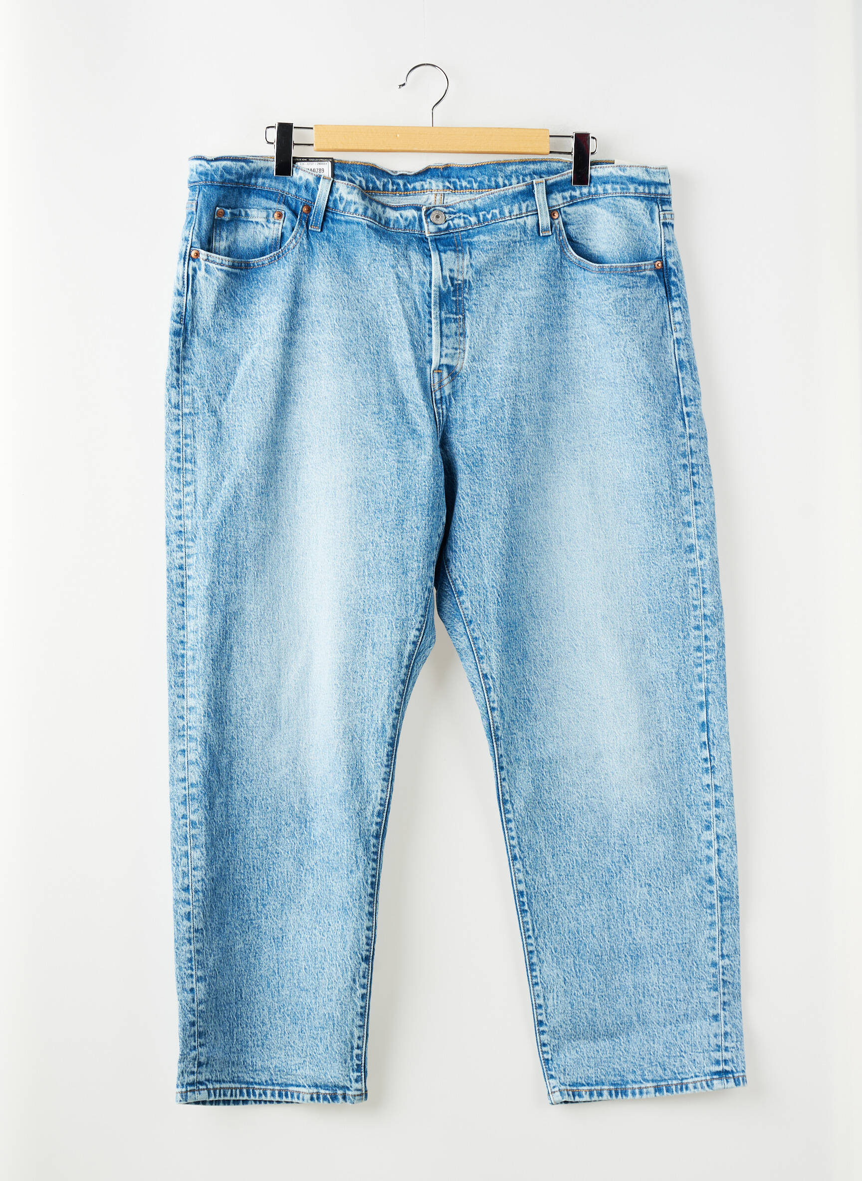 Jeans coupe droite bleu LEVI'S femme