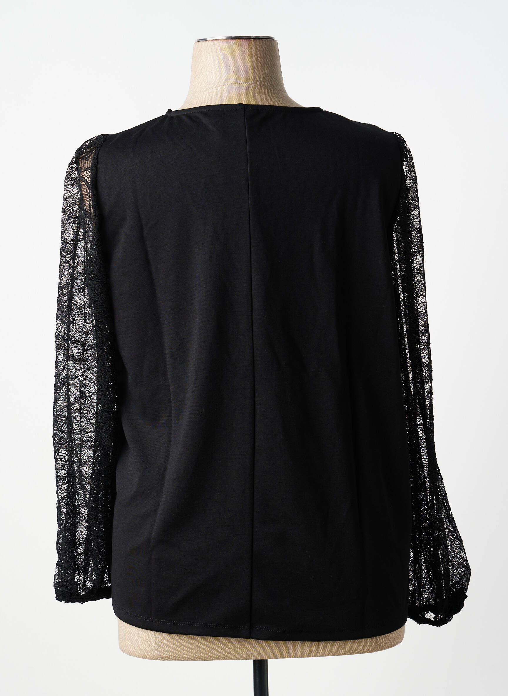Top noir EVOKED VILA femme