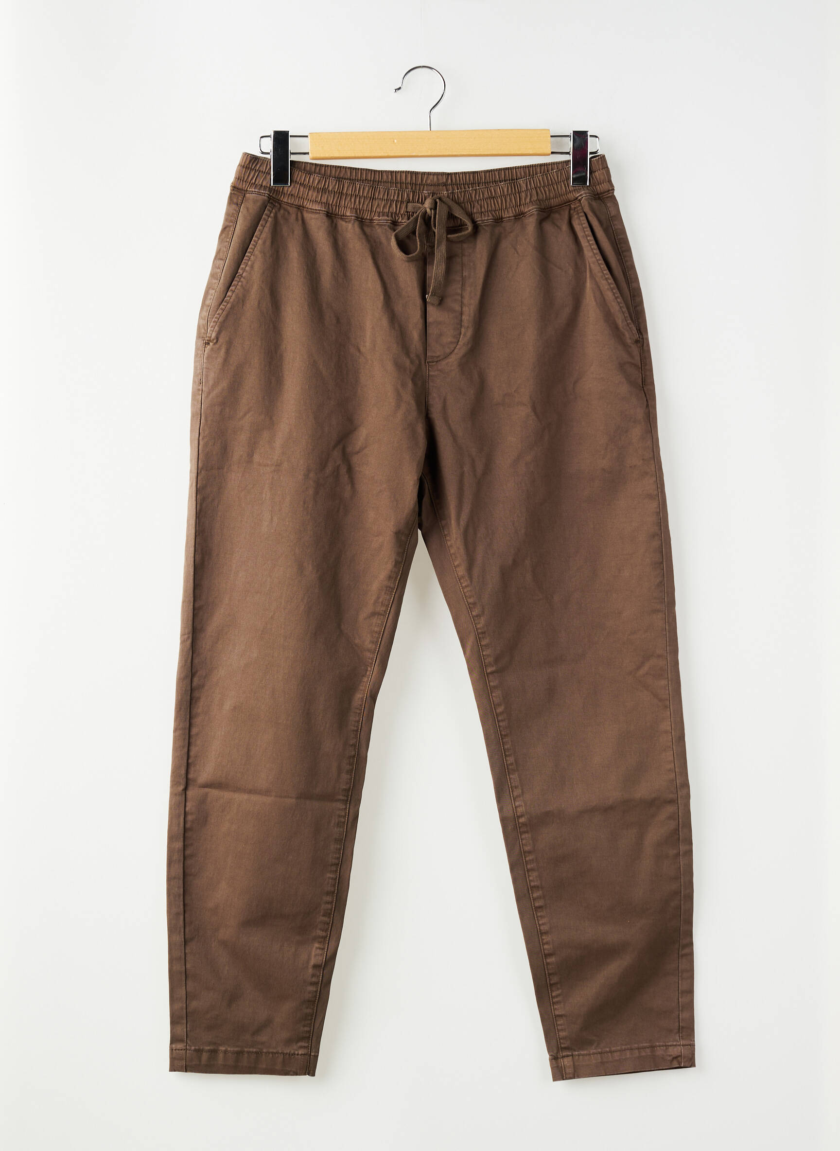 Pantalon droit marron MINIMUM homme