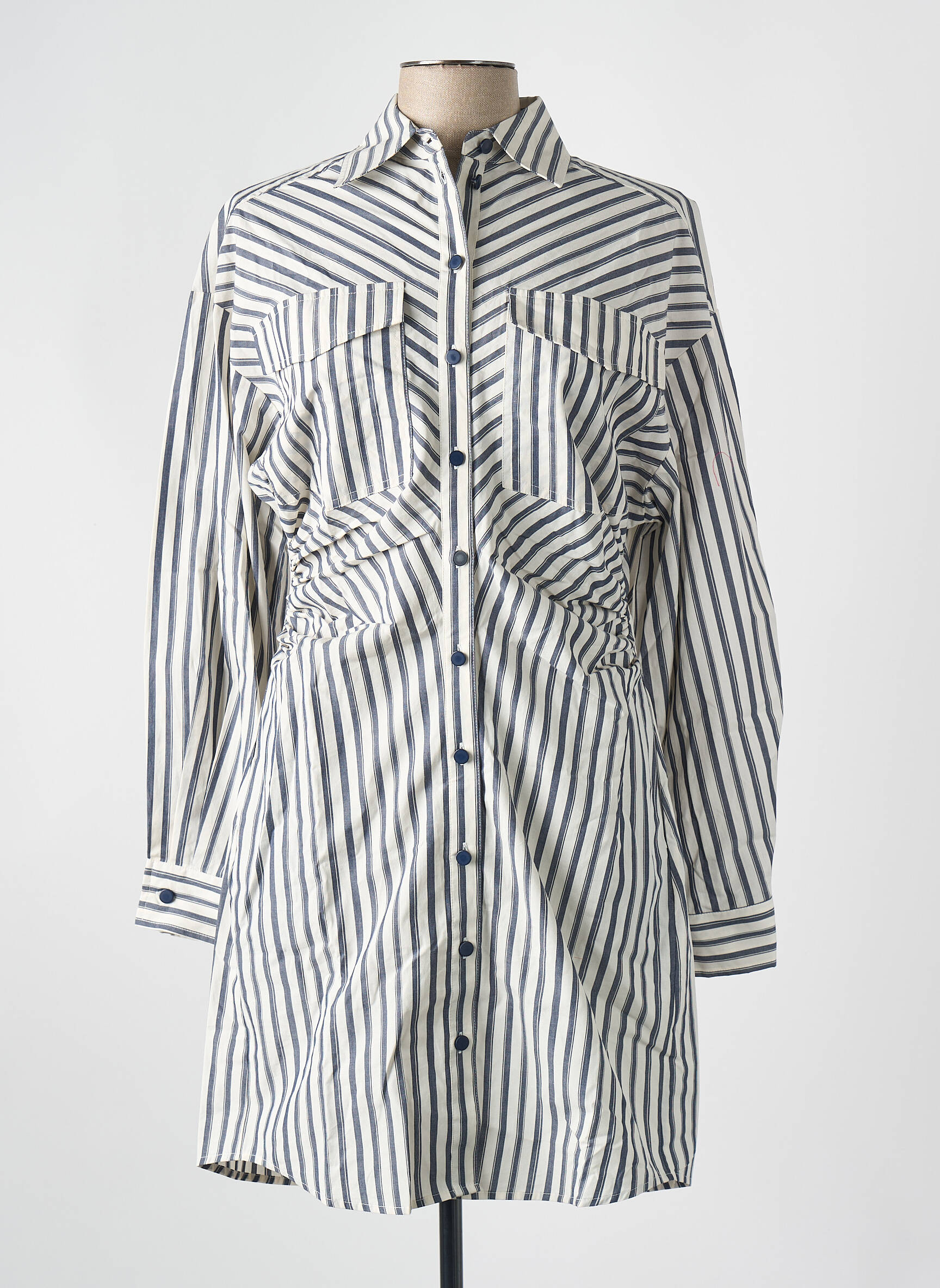 Robe courte bleu SECOND FEMALE femme