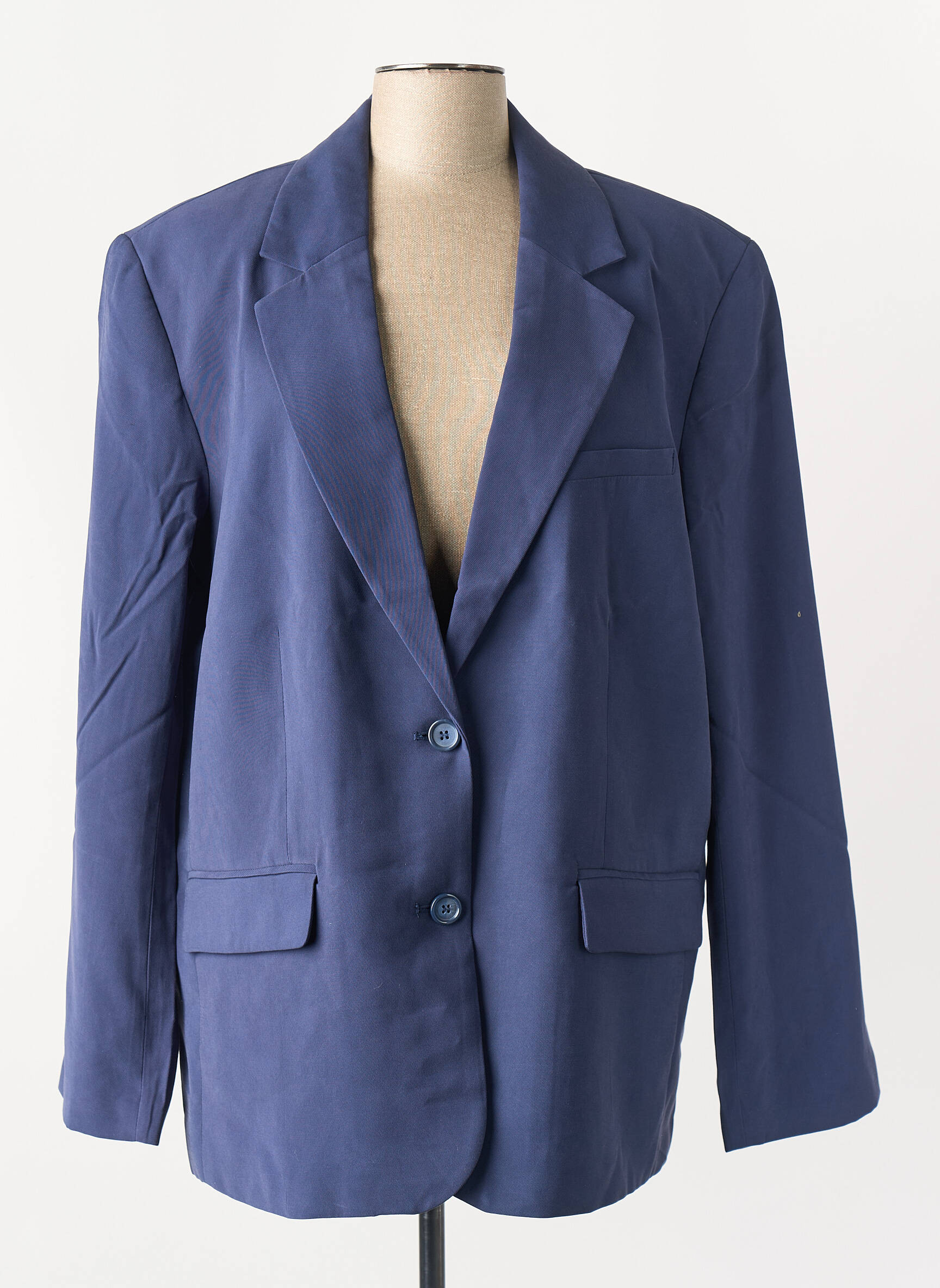 Blazer bleu GINA TRICOT femme