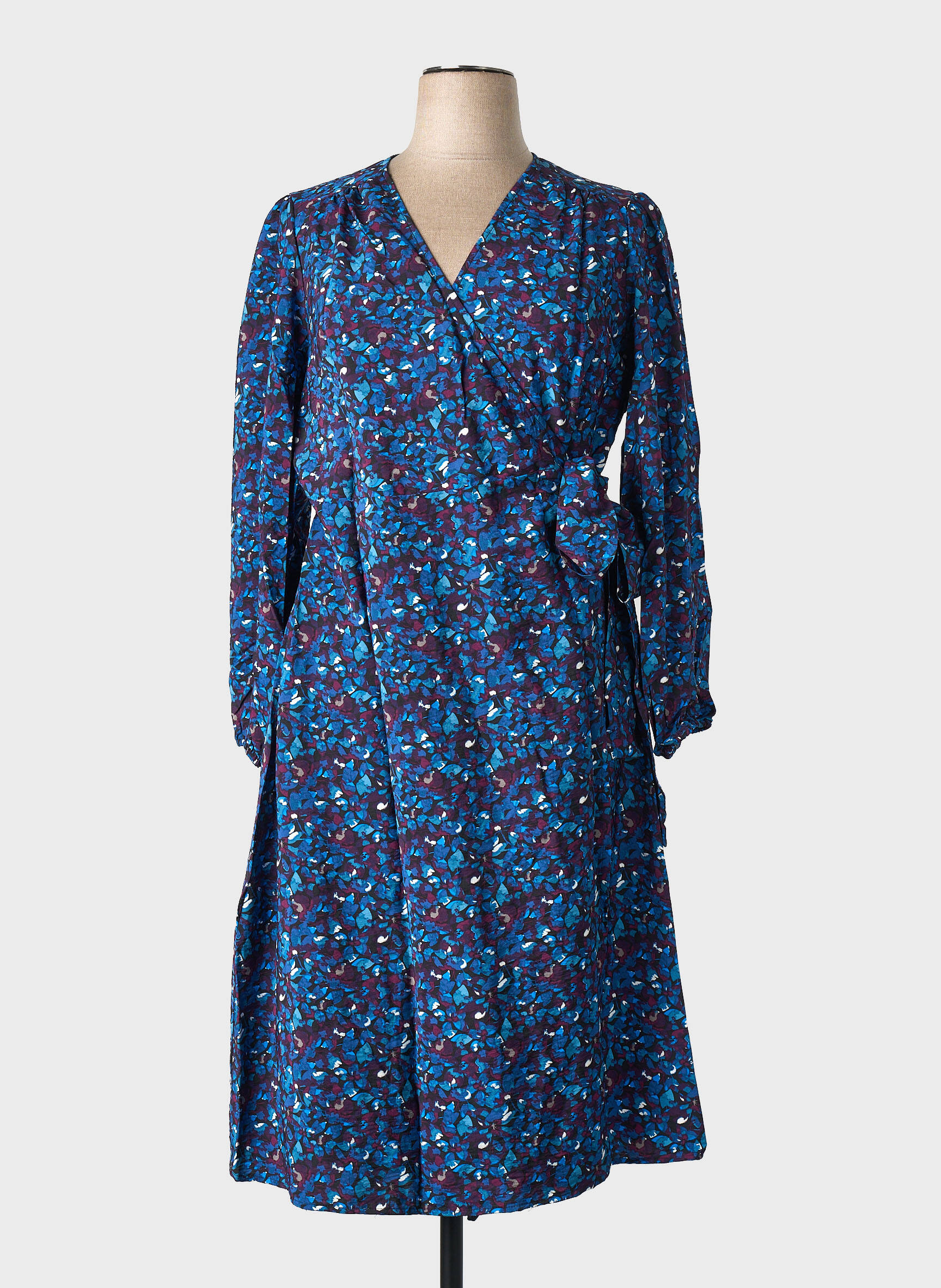 Robe mi-longue noir EVOKED VILA femme