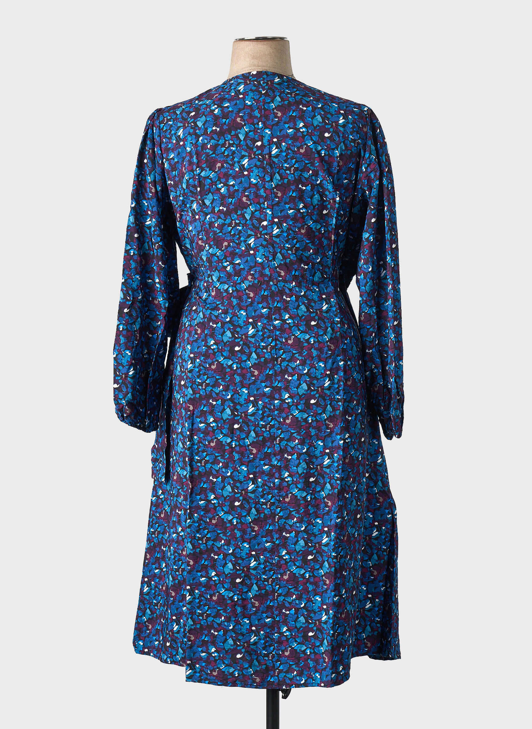Robe mi-longue noir EVOKED VILA femme