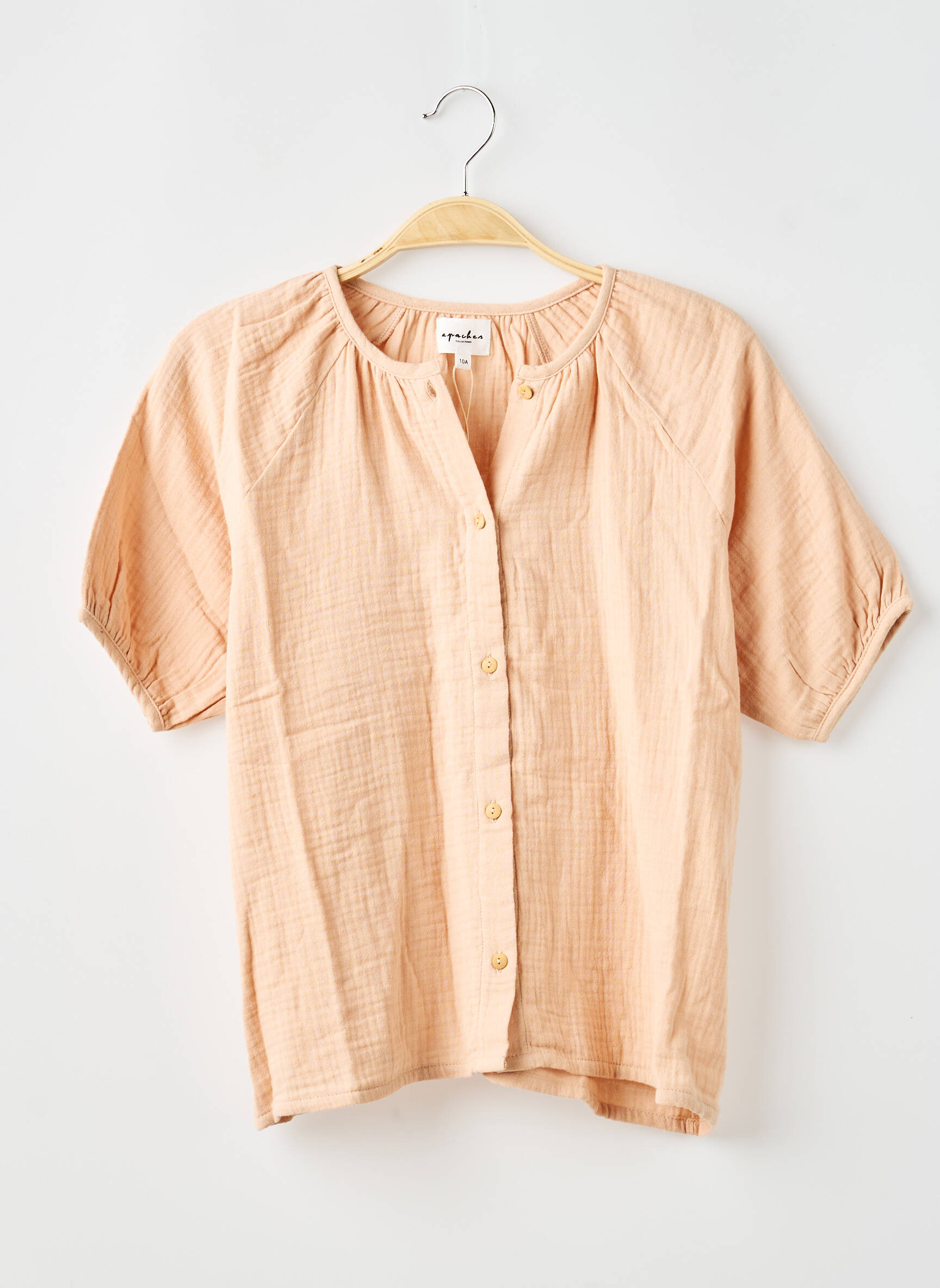 Blouse beige APACHES fille