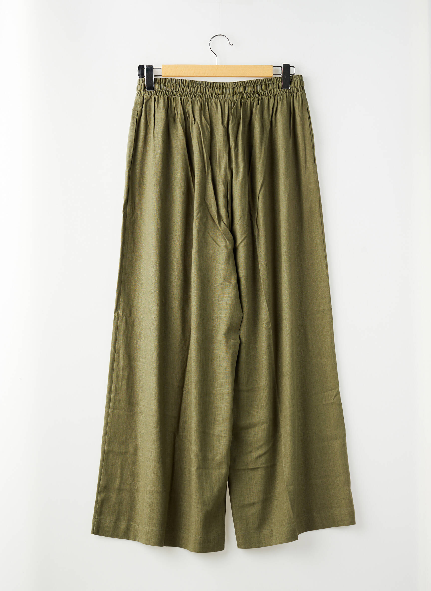 Pantalon large kaki MAT FASHION femme