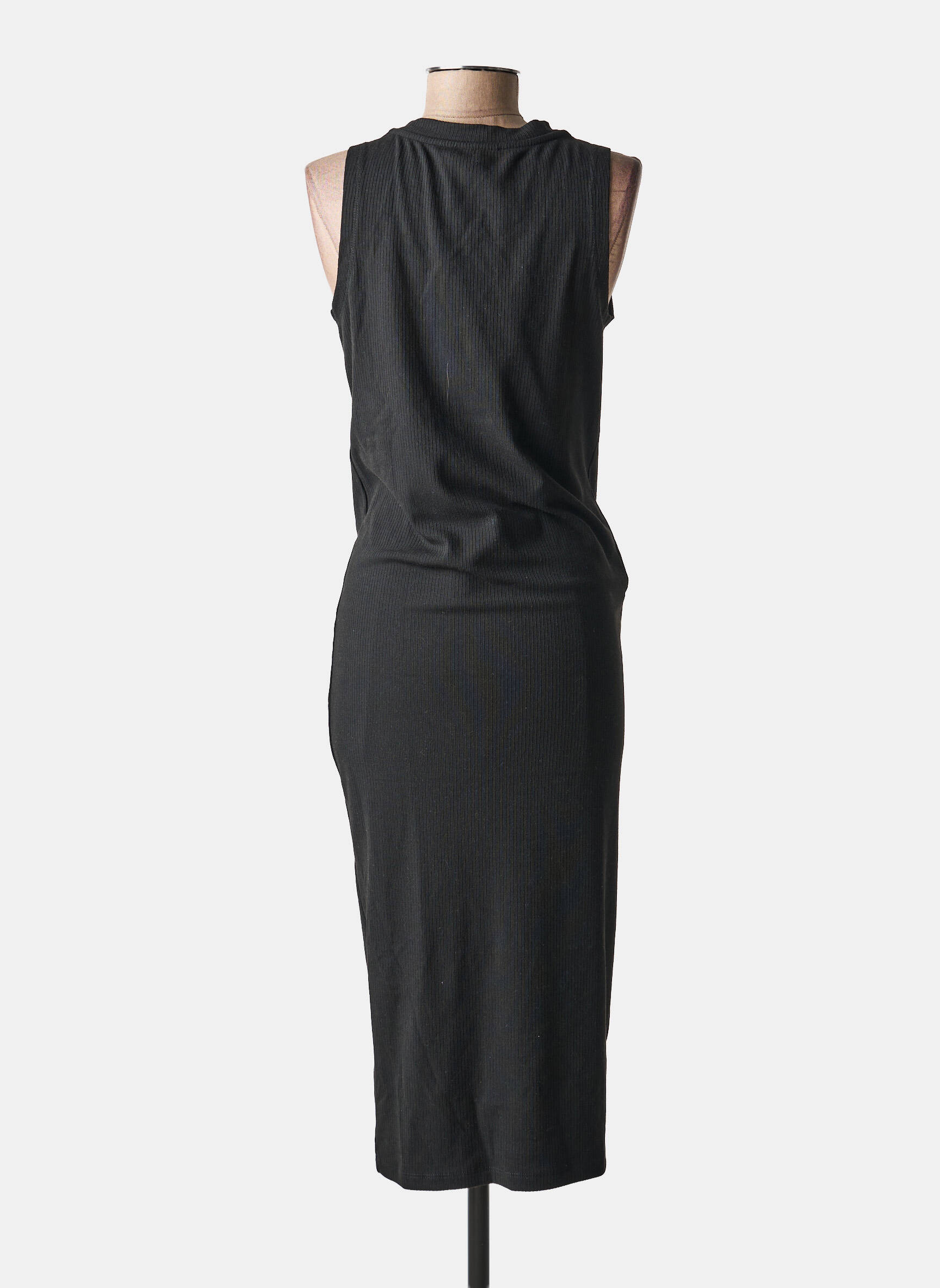 Robe maternité col v noir SUPERMOM femme
