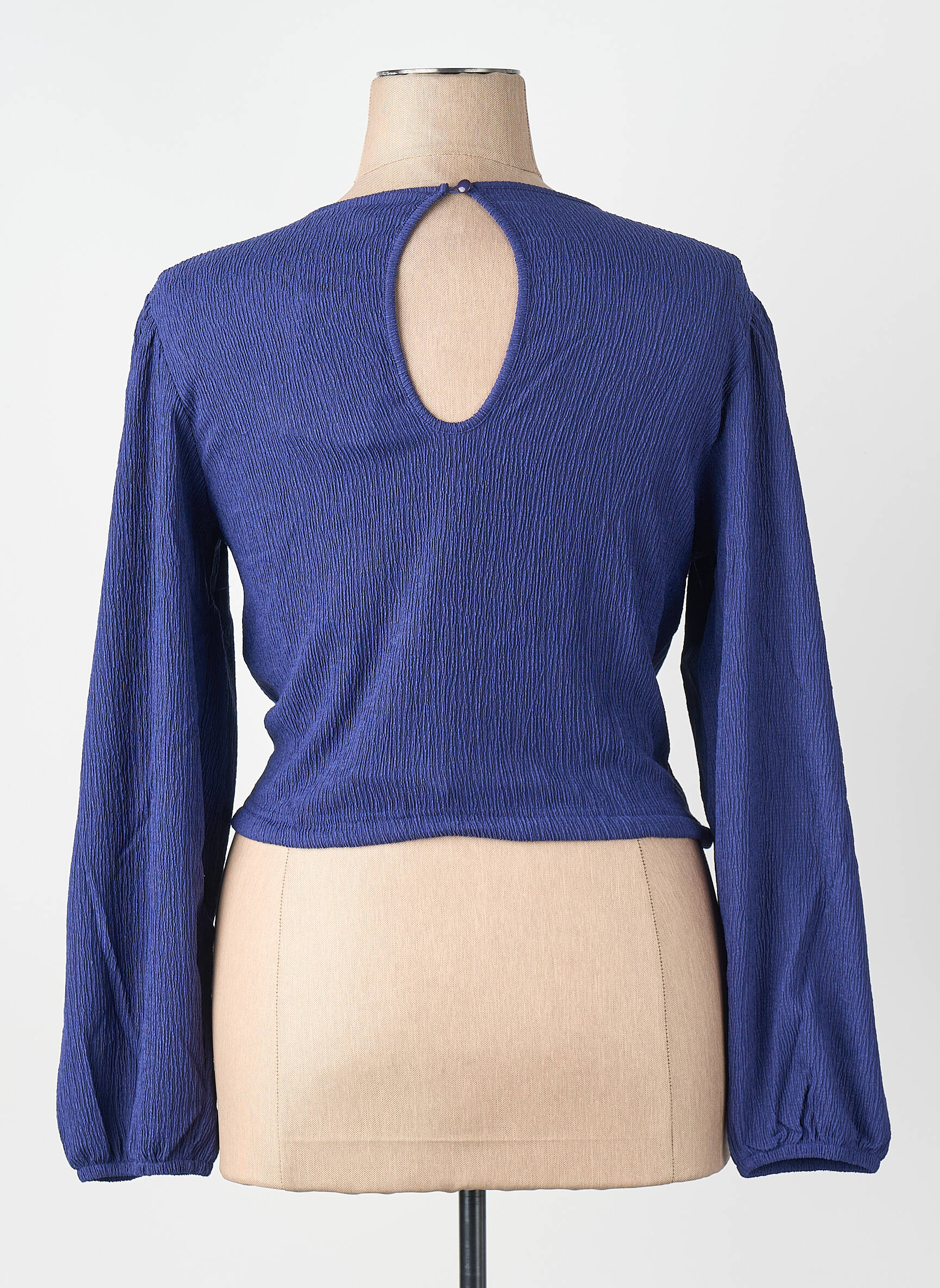 Top bleu MAMA LICIOUS femme