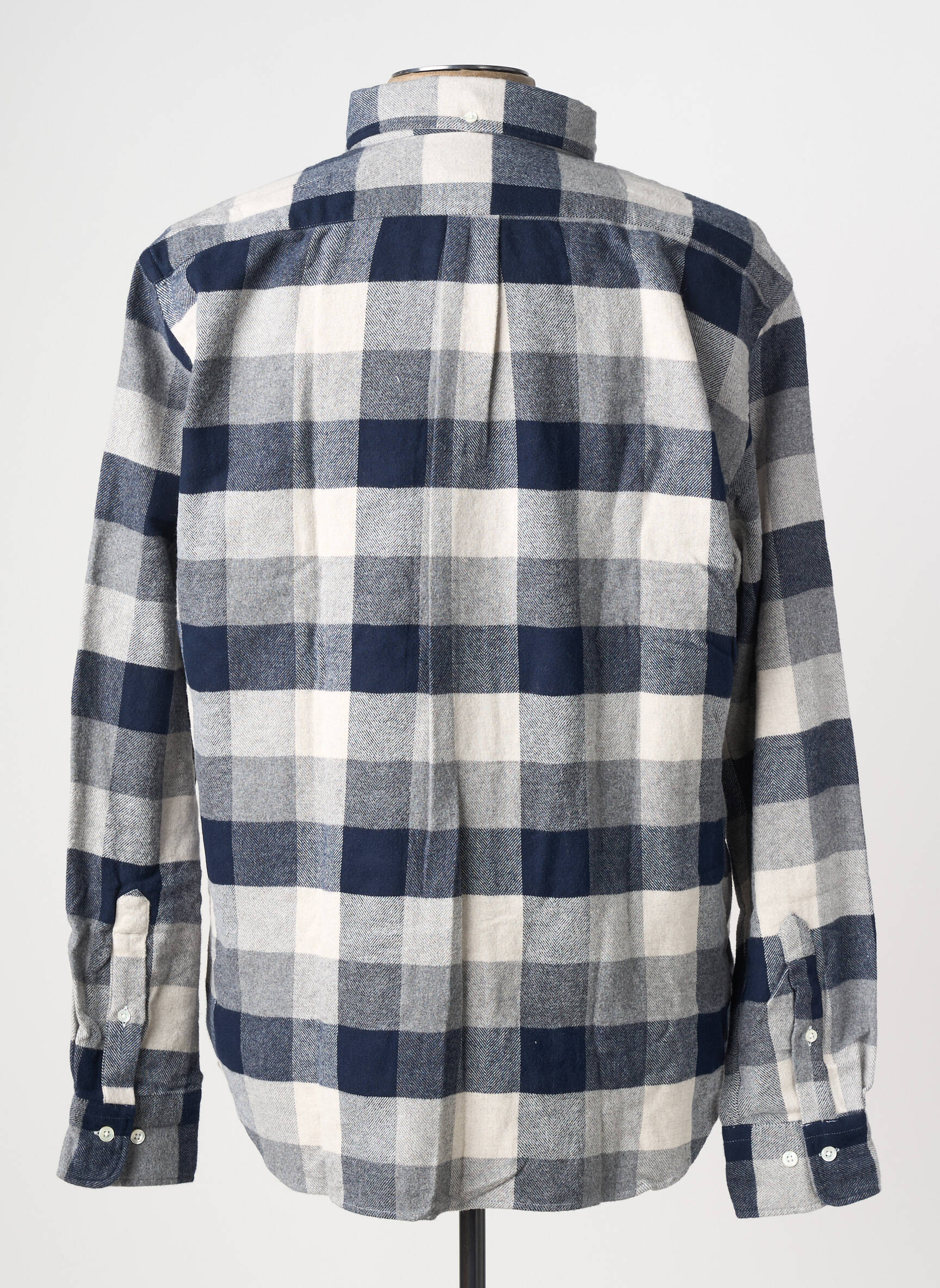 Chemise manches longues bleu HARTFORD homme