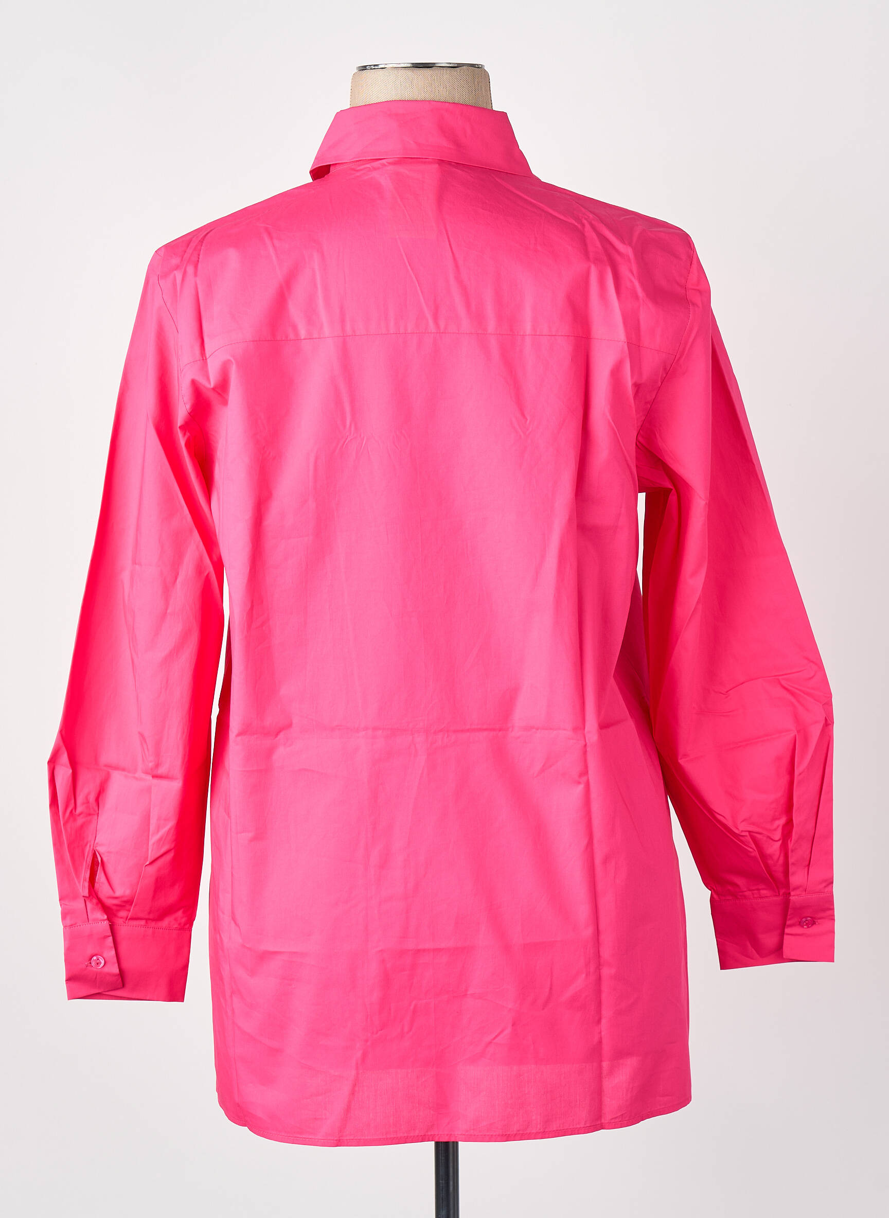 Chemisier manches longues manches longues rose PERSONA BY MARINA RINALDI femme