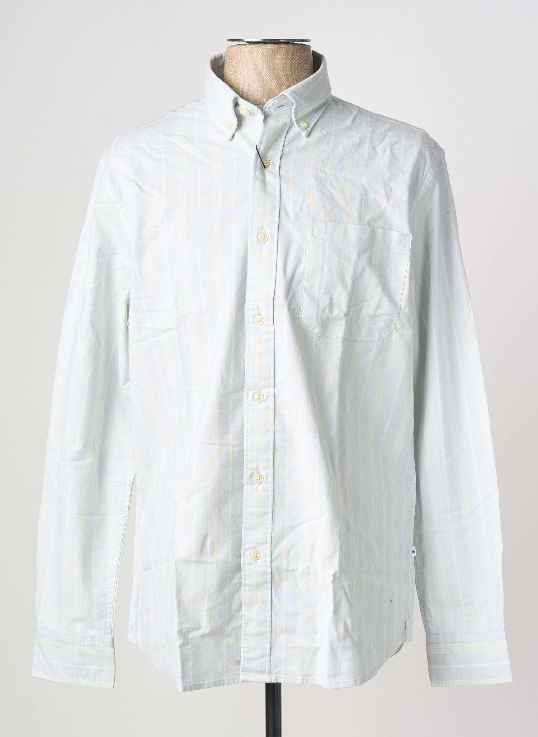 Chemise manches longues bleu SELECTED homme