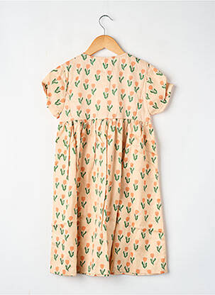 Robe longue rose APACHES fille