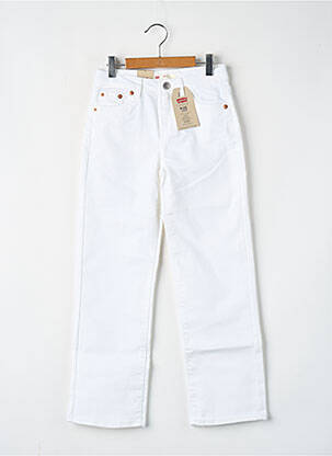 Jeans coupe droite bleu LEVI'S fille