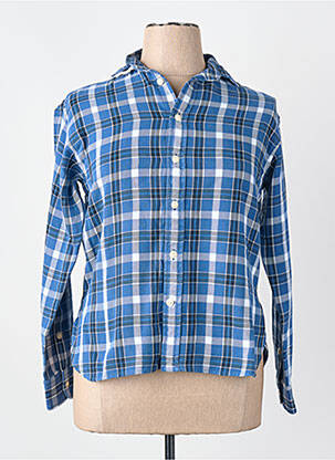Chemise manches longues bleu RALPH LAUREN femme