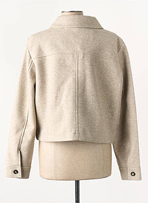 Manteau court beige VERO MODA femme