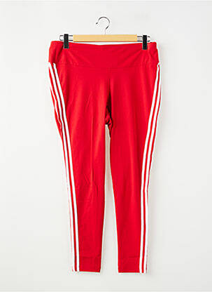 Legging rouge ADIDAS femme
