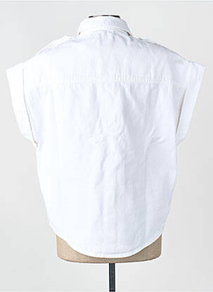Veste en jean blanc IRO femme