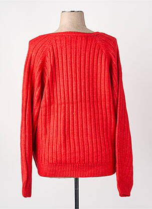 Pull rouge GINA TRICOT femme