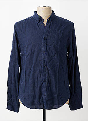 Chemise manches longues bleu THINKING MU homme