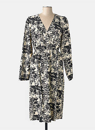 Robe mi-longue gris VILA femme