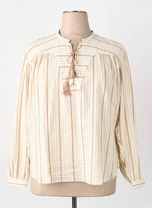 Top beige POMANDERE femme