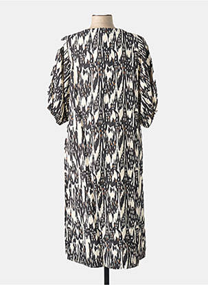 Robe mi-longue beige OBJECT femme