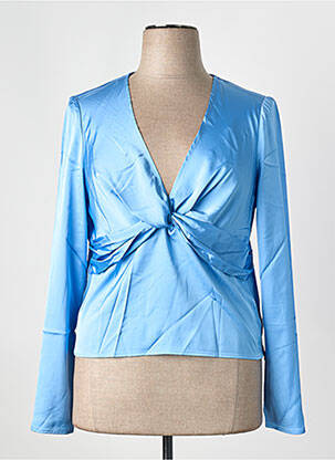 Top bleu GINA TRICOT femme