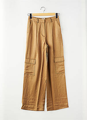 Pantalon large marron OBJECT femme