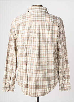 Chemise manches longues beige MINIMUM homme