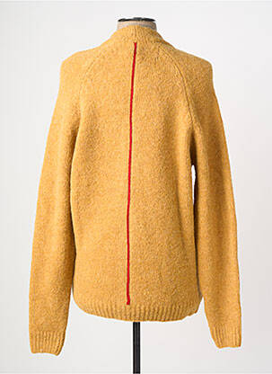 Gilet manches longues jaune HOMECORE homme