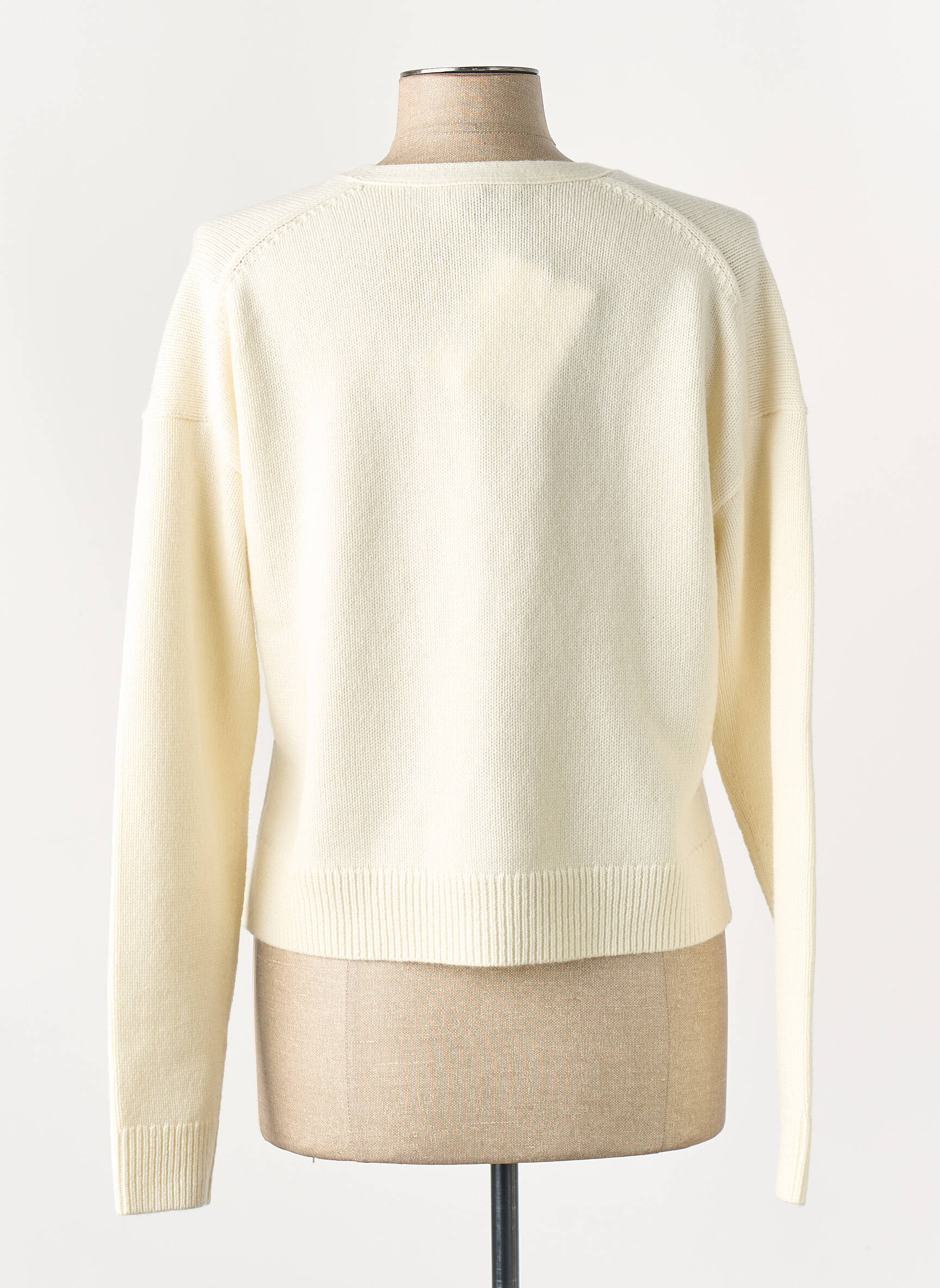 Gilet manches longues blanc THEORY femme