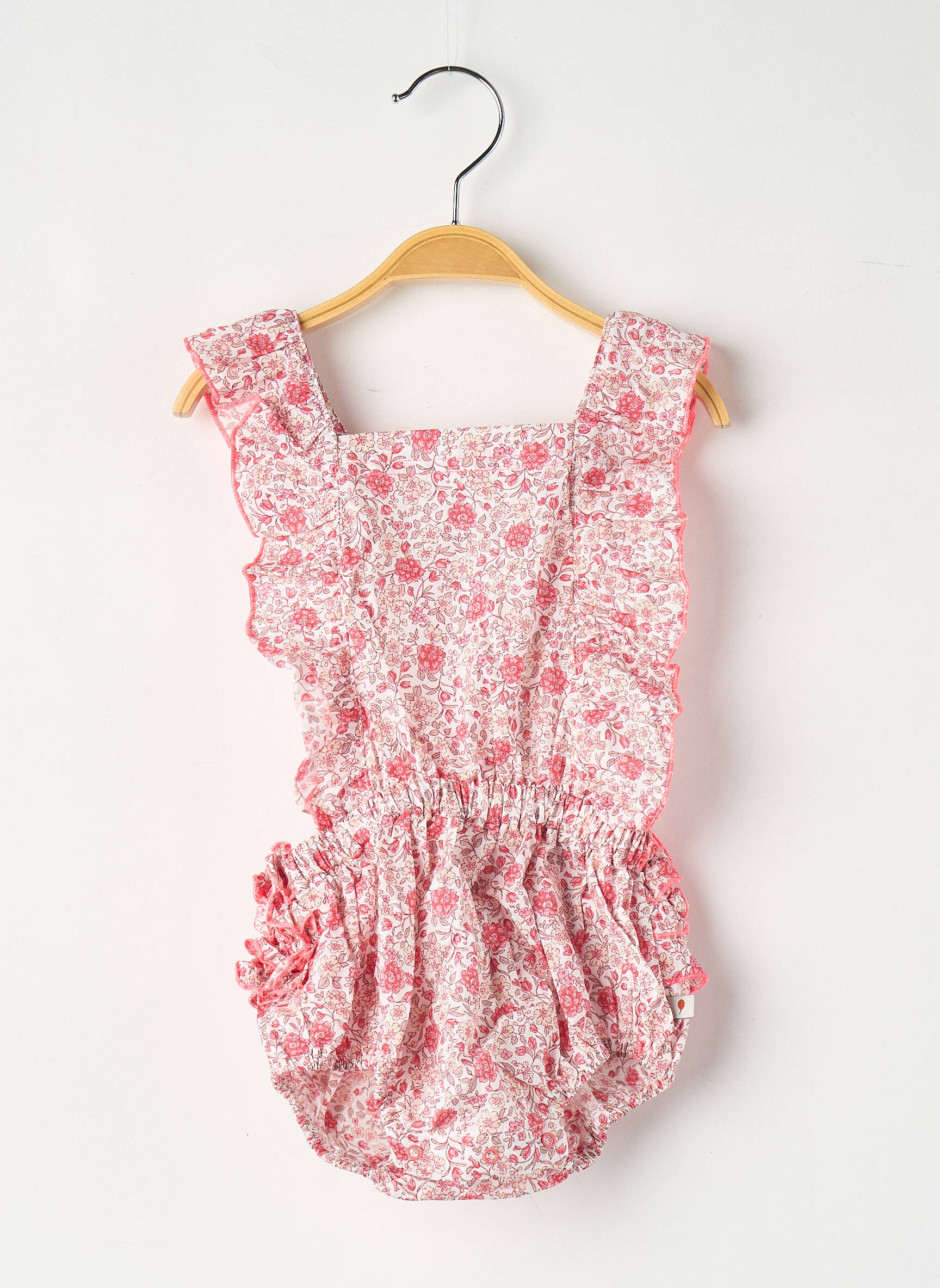 Barboteuse rose PETITE LUCETTE fille
