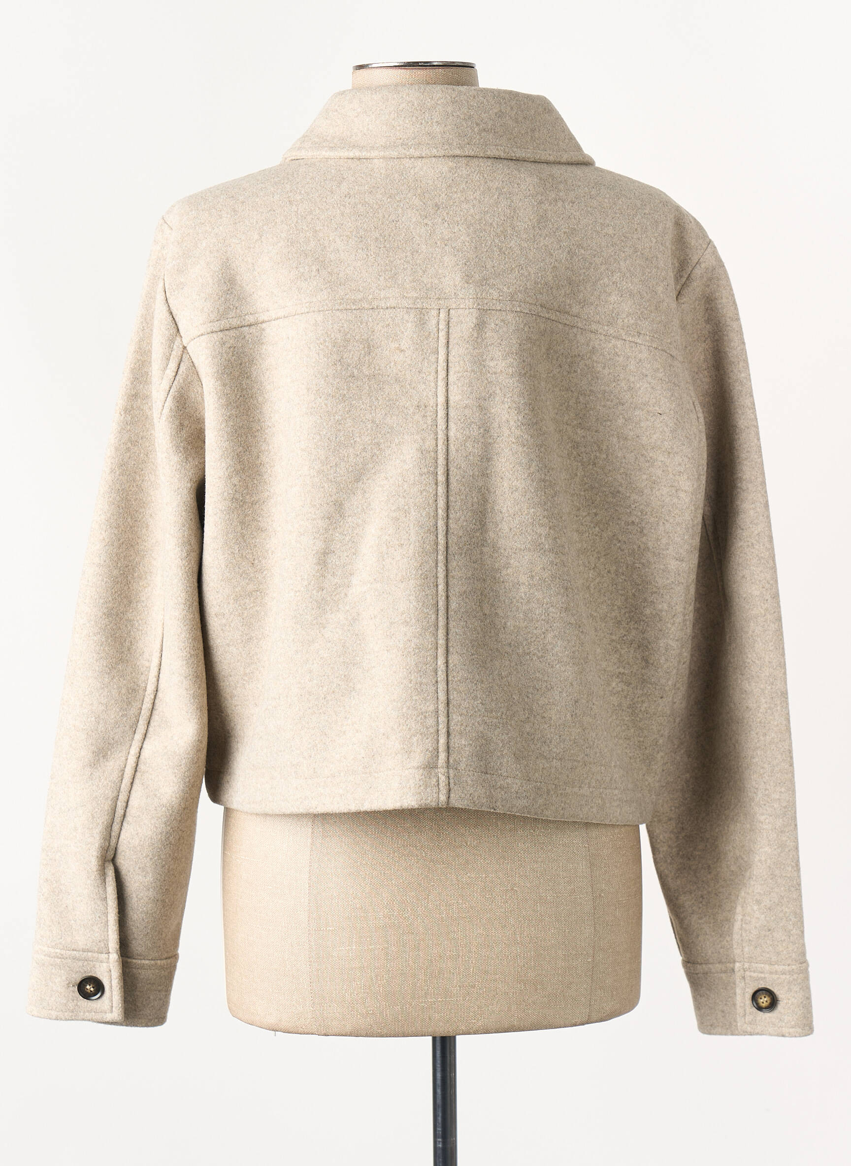 Manteau court beige VERO MODA femme
