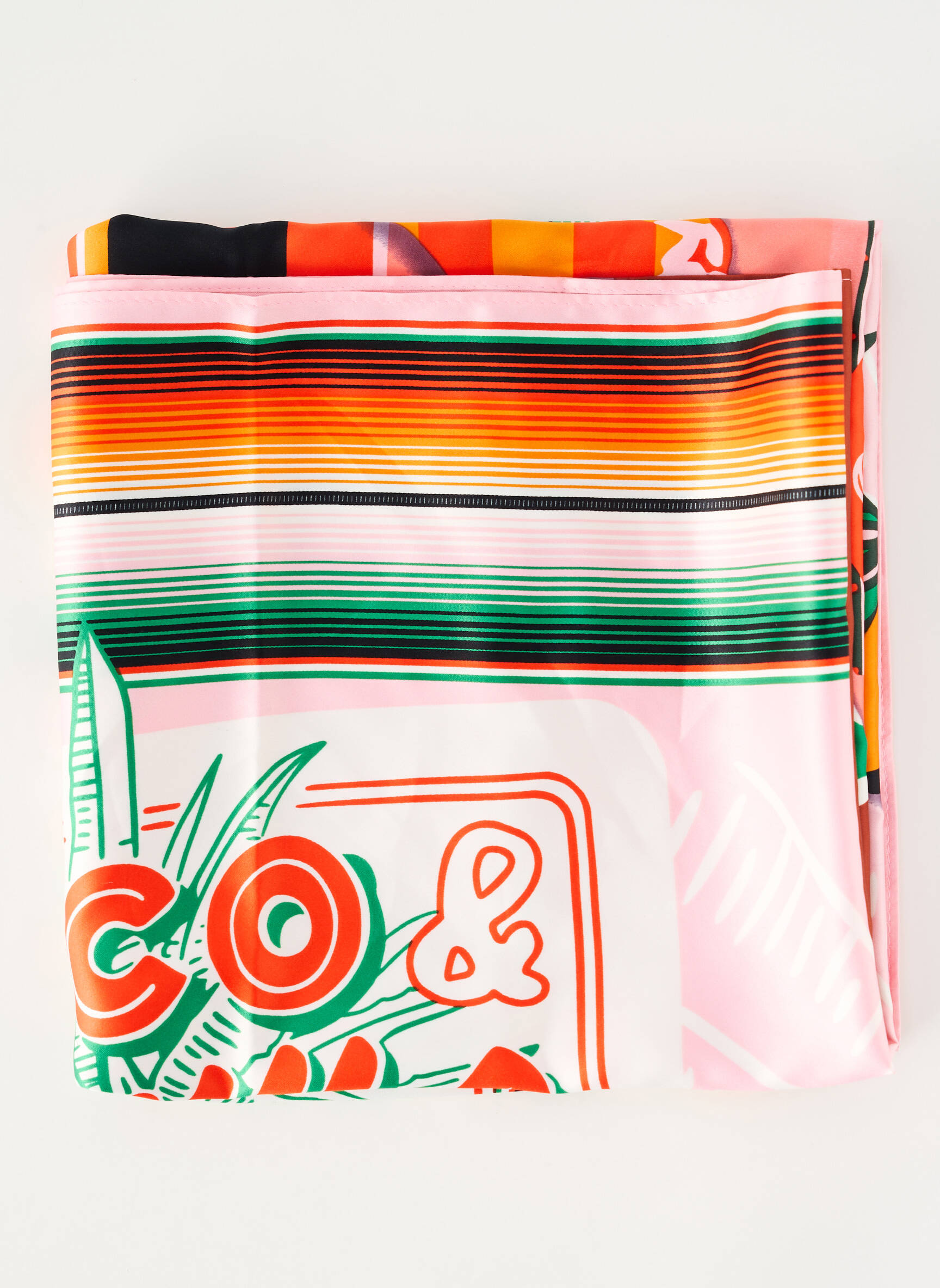 Foulard rose WILD femme