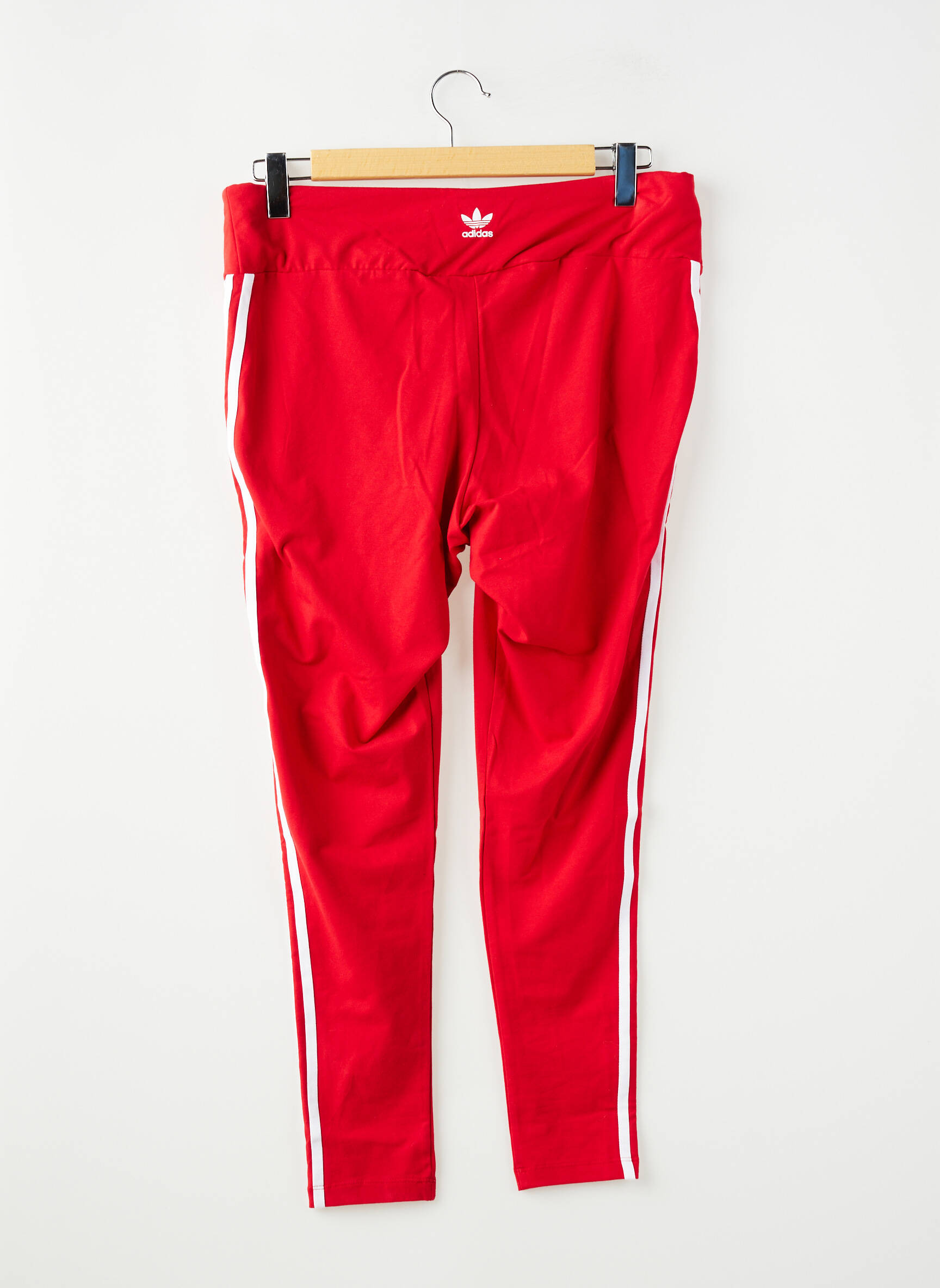 Legging rouge ADIDAS femme