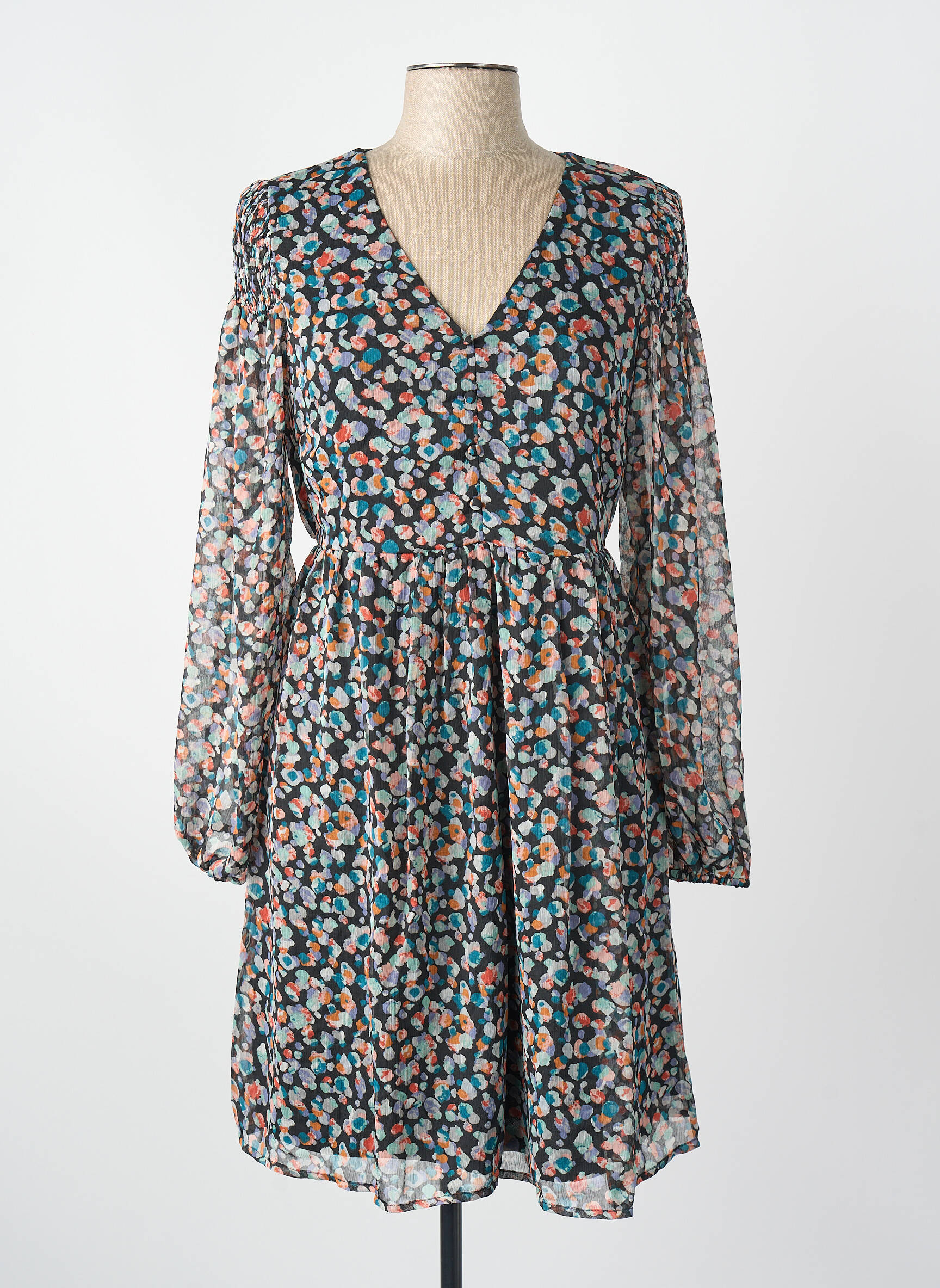 Robe courte noir VILA femme