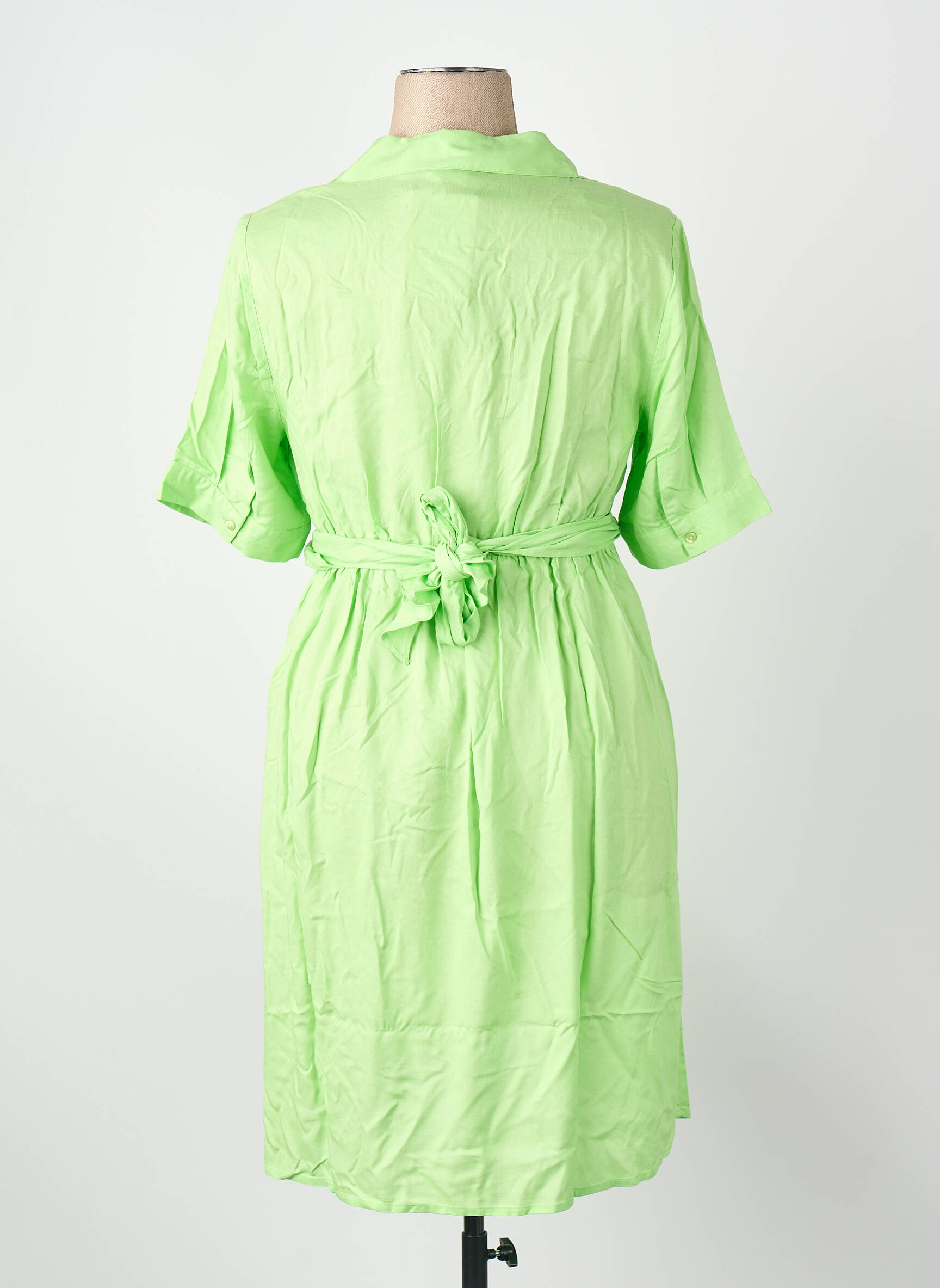 Robe courte vert MAMA LICIOUS femme