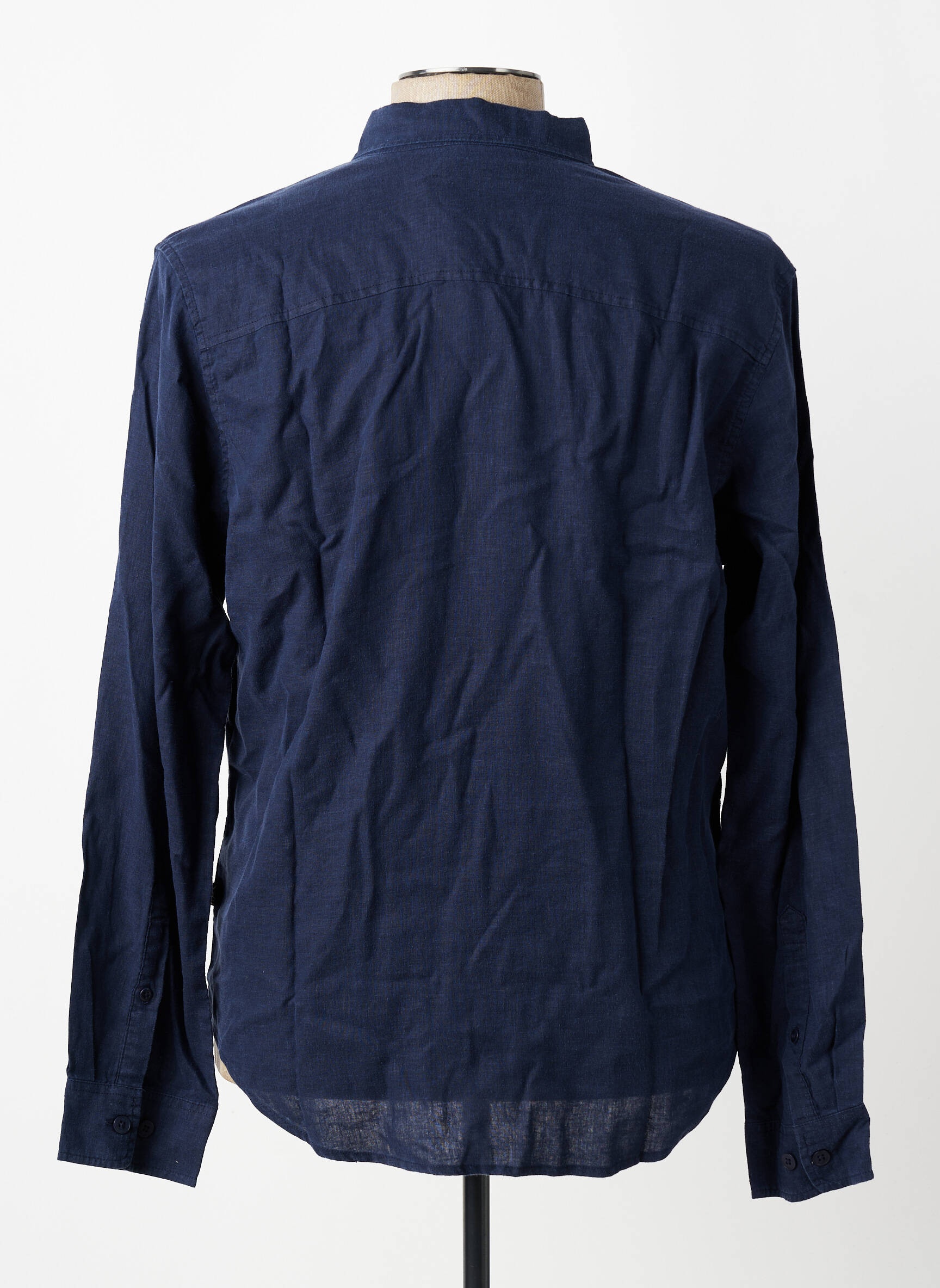 Chemise manches longues bleu THINKING MU homme